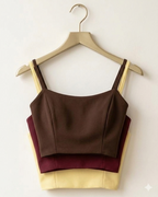 Kit 3 Croppeds Essenciais Premium - Tamanho único - Veste 36 a 40