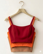 Kit 3 Croppeds Essenciais Premium - Tamanho único - Veste 36 a 40