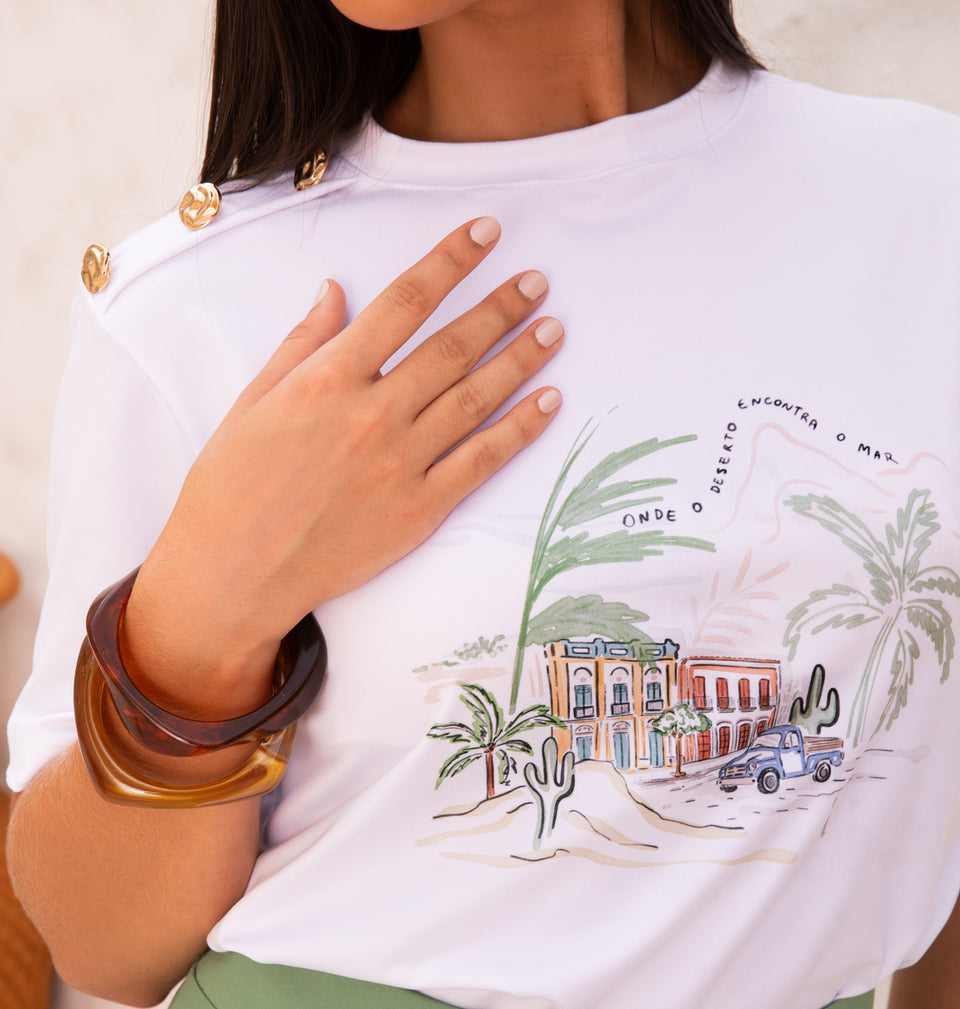 T-shirt Estampada Marrakech