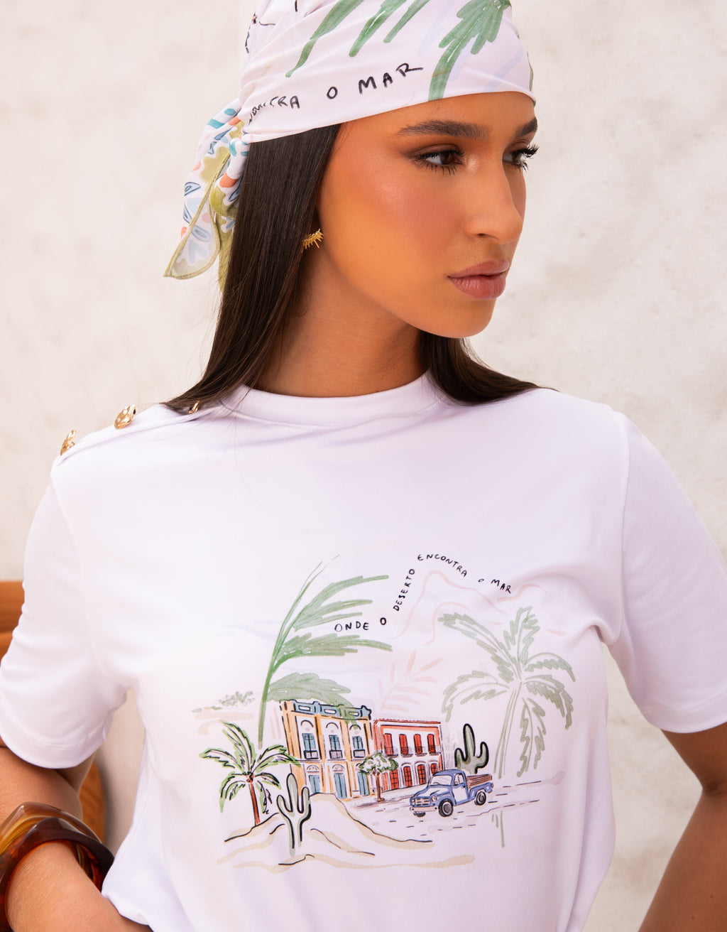 T-shirt Estampada Marrakech