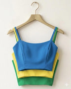 Kit 3 Croppeds Essenciais Premium - Tamanho único - Veste 36 a 40